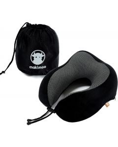 Makimoo Memory Foam Travel Pillow, Bundle of 3