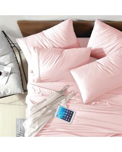Swift Home Twin 4-Piece Microfiber Sheet Sets Microfiber 4-Piece, Bundle of 2