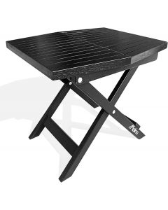 Melino Wooden Folding Outdoor Side Table Wood, Bundle of 2