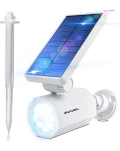Bell+Howell Bell+ Howell Bionic Spotlight White Solar Outdoor Motion Sensor LED Lights Waterproof, Bundle of 2