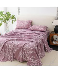 Spirit Linen Home 4-Piece Luxury Elegant Bed Sheet Set 4-Piece