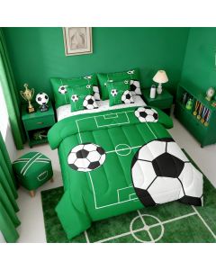 Erosebridal Football 7 Piece Bedding Set Queen 7 Piece