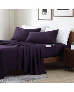 Swift Home Smart Sheets Microfiber 4-Piece