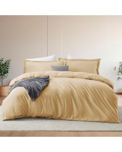Hearth &amp; Harbor Full Comforter Set Camel 8 Piece