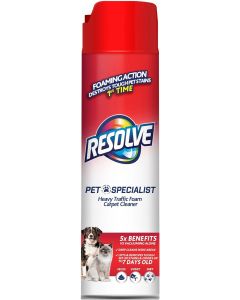 Resolve Pet Specialist Heavy Traffic Foam 22oz, Bundle of 3