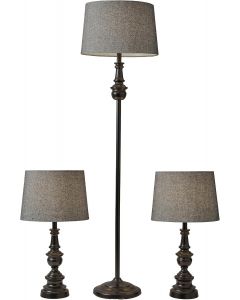 Adesso 3-Piece Lamp Set 3-Piece