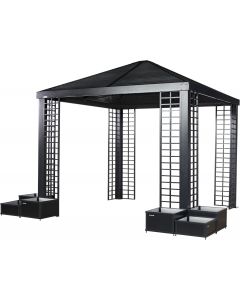 Sojag Havana Rustproof Aluminum Frame Gazebo with 6 Insulated Aluminum