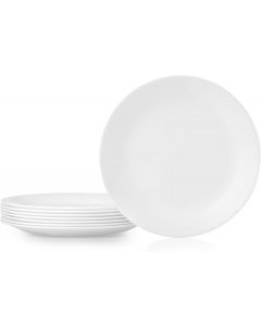 Corelle Vitrelle 8-Piece Dinner Plates Set Triple Glass 8-Piece