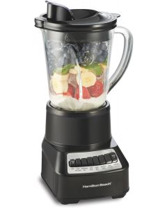 Hamilton Beach Wave Crusher Blender for Smoothies With 40 Oz Stainless Steel Glass 40 Oz