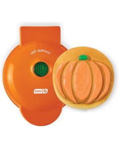 DASH Pumpkin Mini Waffle Maker, Bundle of 2