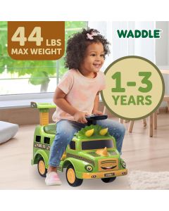 WADDLE Dinosaur Toys for 44 lbs
