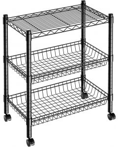 Guan River 3 Tier Wire Basket Shelf