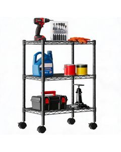 DUMOS 3-Tier Metal Storage Shelves Metal