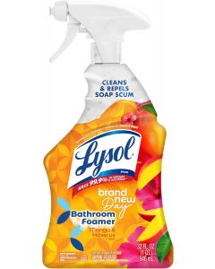 Lysol Foaming Bathroom Cleaner &amp; 32 oz, Bundle of 5