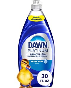 Dawn Platinum Dish Soap Fresh 30 oz, Bundle of 4