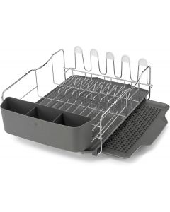 Polder KTH-615 Dish Rack Stainless Steel Plastic 4 PC