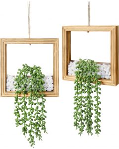 FancyPlus 2 Pack Fake Wood 2 Pack, Bundle of 2