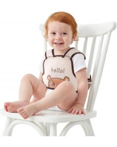 Elfzone High Chair Straps Portable Feeding Strap Safety Belt Portable, Bundle of 2