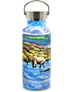 FERMALIFE Stainless Steel - Vacuum Sealed Stainless Steel 17oz, 500ml, Bundle of 3