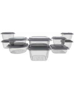 GoodCook EveryWare 20-Piece Boxed Food Storage Container Set BPA Free 20-Piece, Bundle of 2