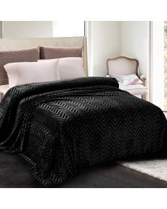 Whale Flotilla Flannel Fleece Fall Bed Blanket Queen