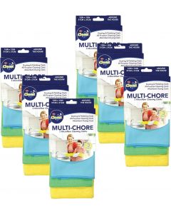 Ritz Multi-Chore Microfiber All-Purpose Cleaning Cloths: Dusting and Polishing Microfiber 18 Piece, Bundle of 2