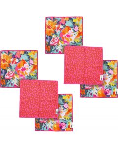 Ritz 6-Piece Meadows &amp; Dots Microfiber Dish Cloth Set – Microfiber 6-Piece, Bundle of 2