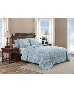 Tommy Bahama - Twin Quilt Set with Cotton