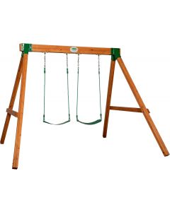 Backyard Discovery Durango Cedar Wood Swing Set Kit Wood