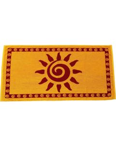 Arus Jacquard Woven Turkish Terry Cotton Beach Towel Cotton 36x64, Bundle of 2