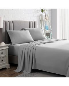 American Home Collection Queen Sheet Set Microfiber