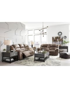 Signature Design by Ashley Stoneland Power Reclining Loveseat with
