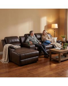 Trygoal Recliner Sofa Set 3-Piece