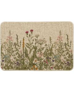 Artoid Mode Wildflower Floral Spring Doormat 24x35 Inch
