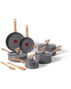 T-Fal Revive Ceramic Cookware Sets Nonstick Ceramic Oven Safe