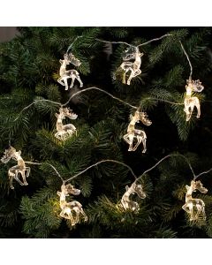 LUSHARBOR Christmas Lights Reindeer 6.8FT, Bundle of 3
