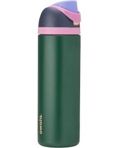 Owala FreeSip Insulated Stainless Steel Water Bottle with Stainless Steel 24 oz