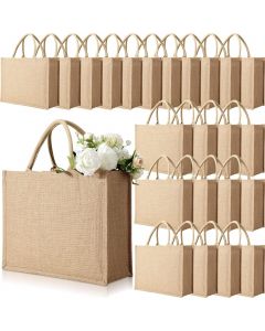 Reginary 24 Pack Burlap 24 Pack