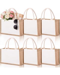 SOUJOY 6 Pack Burlap 6 Pack, Bundle of 2