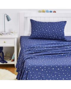 Visit the Store Kid&#039;s Soft Easy-Wash Microfiber 3-Piece Sheet Set Microfiber 3-Piece, Bundle of 3