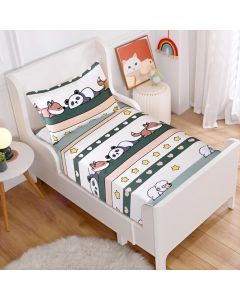 KWLOVER Bed Fitted Sheet and, Bundle of 2