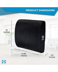 Sealy Lumbar Support Pillow for, Bundle of 2