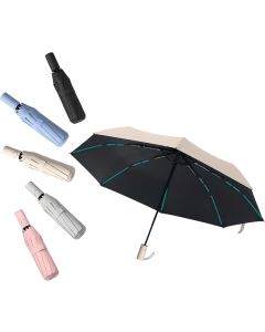 KESHEYOUXUAN Compact Automatic Folding Umbrella – Portable Backpack Umbrella Portable, Bundle of 2