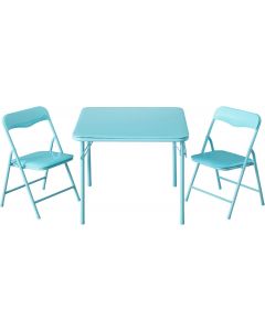 Idea Nuova Heritage Kids Blue Kids Activity Table and Chair Set 3-Piece