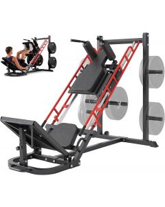 Dripex Leg Press Hack Squat Machine Combo for Home