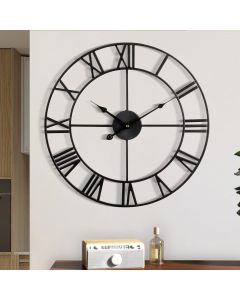 1st owned 16 inch Wall Clock - Metal Retro Roman Metal 16 inch