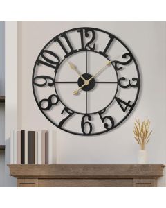 1st owned Wall Clock 16 Inch Round Large Indoor Wall Metal 16 Inch