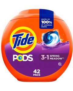 Tide Pods laundry detergent pacs 42 Count, Bundle of 3