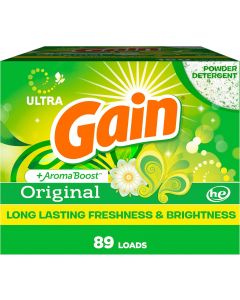 Gain Powder Laundry Detergent 82 OZ, Bundle of 2