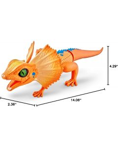 Robo Alive Lurking Lizard Series 3 Green by ZURU Battery-Powered Robotic Light Up, Bundle of 2